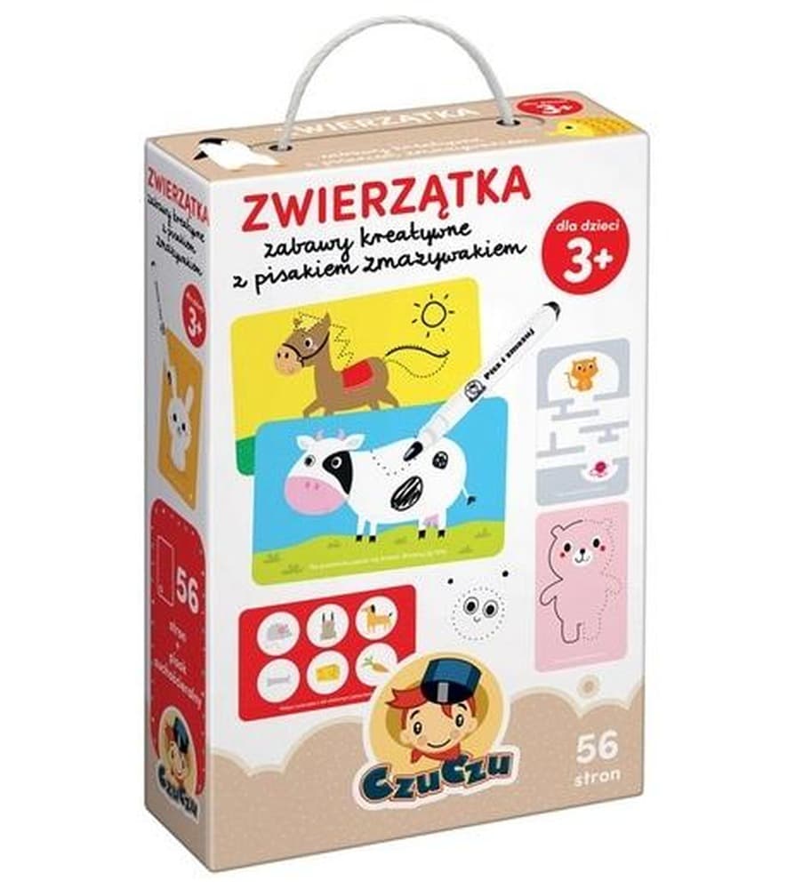 Zabawa kreatywna dla dzieci Bright Junior Media Zwierzątka z pisakiem