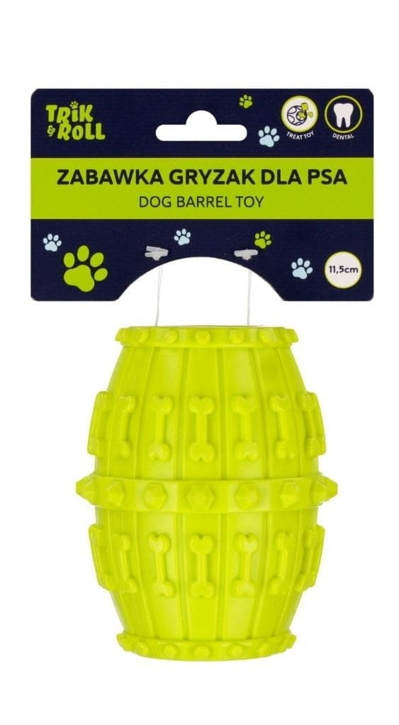 Zabawka dla psa gryzak zielony 11,5 cm
