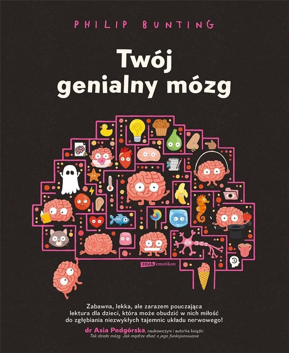 Zabawna książka o mózgu - książka dla dzieci