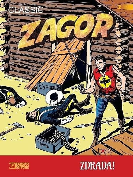 Komiks przygodowy Zagor T.2 Zdrada, drugi tom serii
