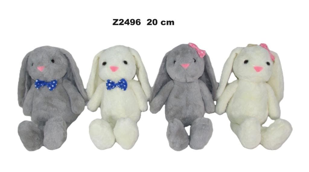 Zając wielkanocny dekoracyjny 20 cm mix wzorów
