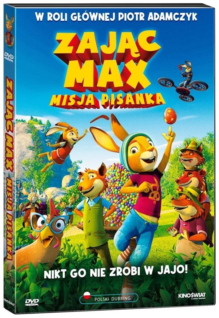 Zając Max. Misja pisanka film DVD animacja
