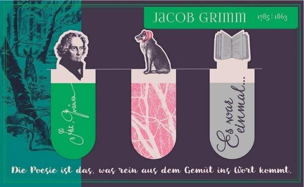 Zakładki magnetyczne Jacob Grimm 3 sztuki