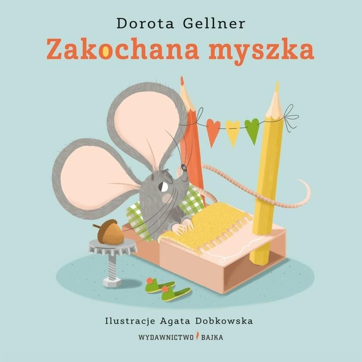 Zakochana myszka - książka dla dzieci kartonowa