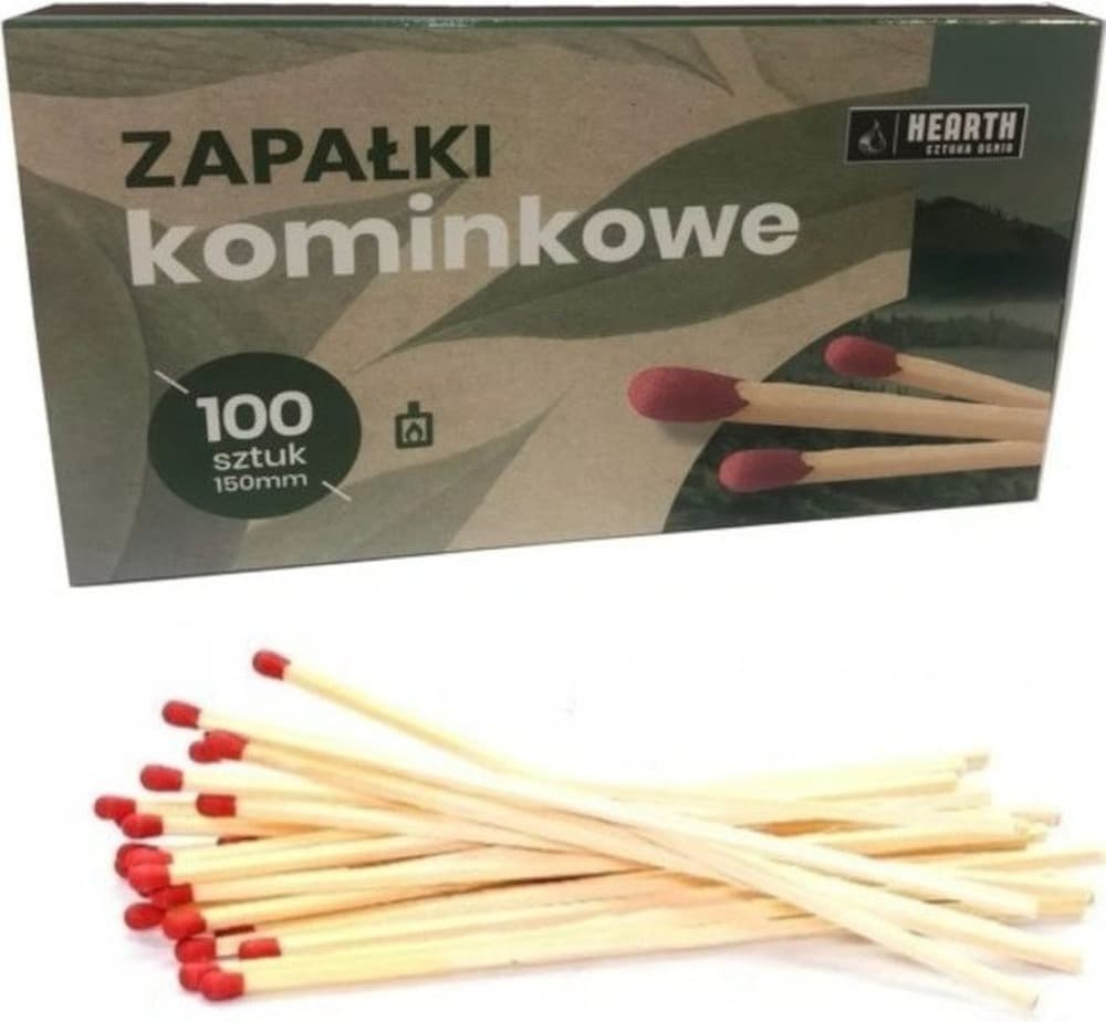 Fire&Flame Zapałki do grilli, kominków, pieców 8,6 cm