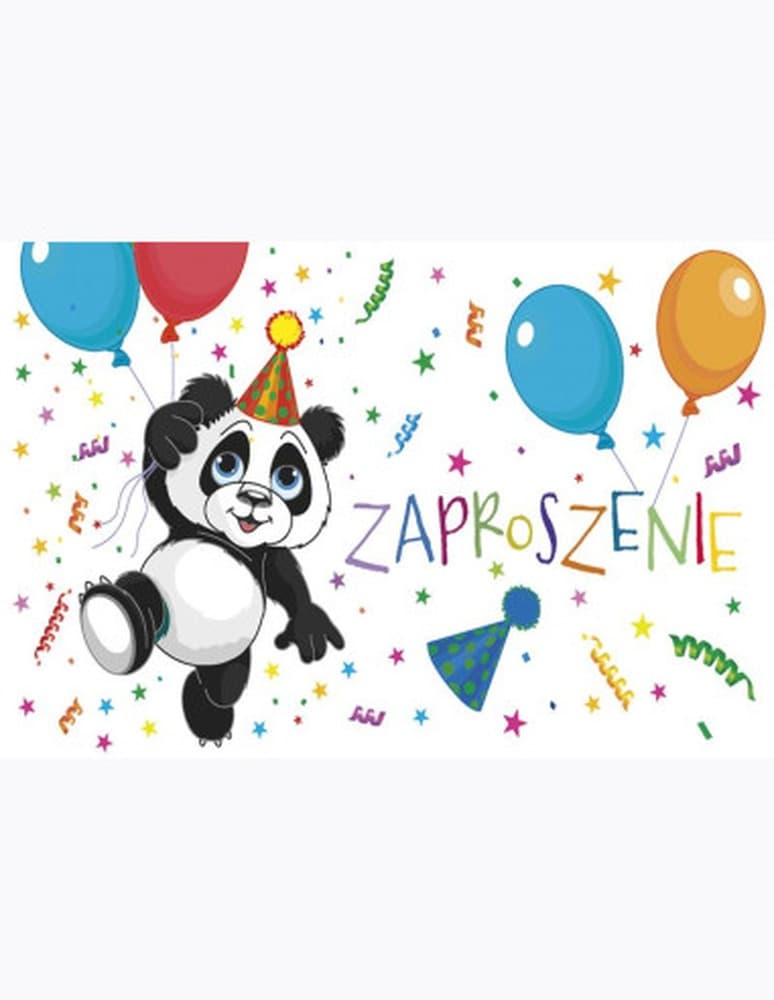 Zaproszenie Z 160x95 Urodziny 62139