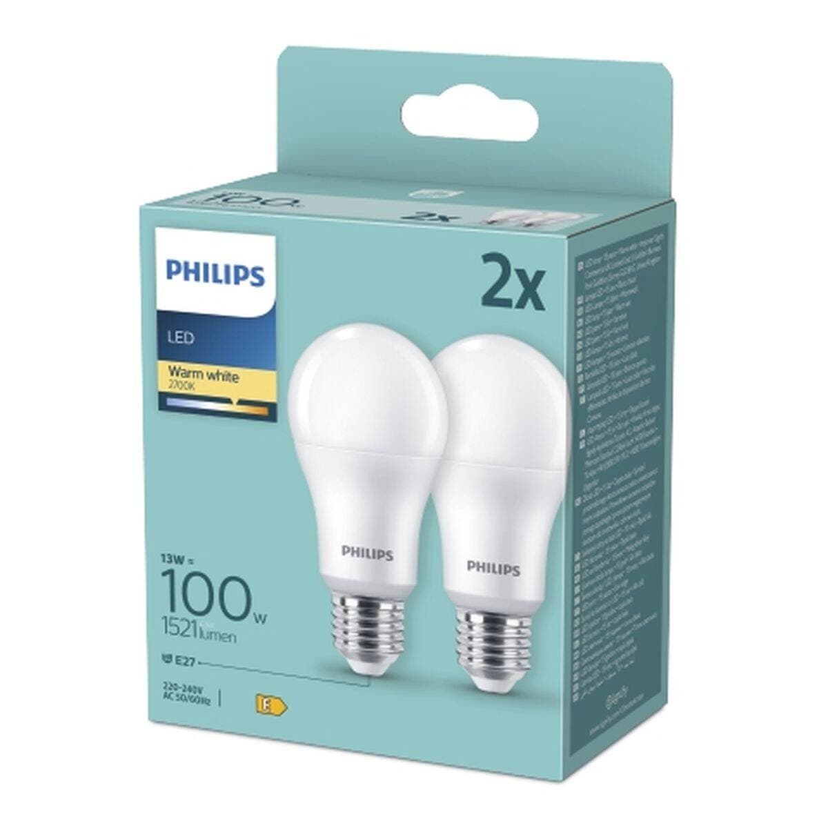Żarówka LED Philips 13W E27 2 szt.