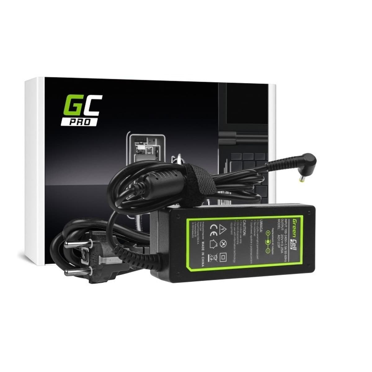 Zasilacz Green Cell AD123P do Lenovo 65W 20V 3.25A 4.0mm-1.7mm