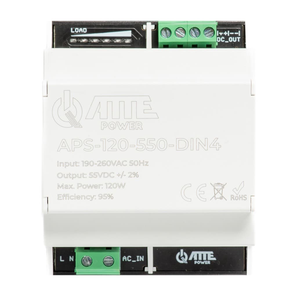 Zasilacz impulsowy APS-120-550-DIN4 ATTE
