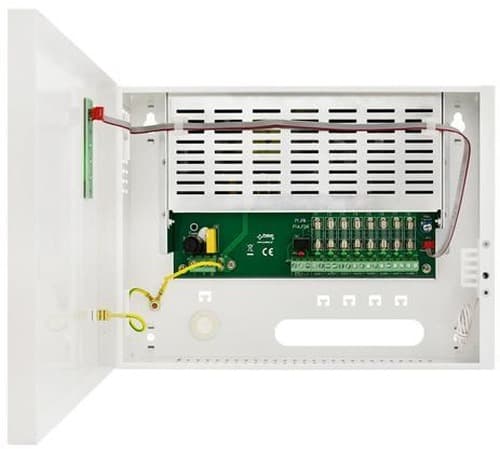 Zasilacz impulsowy stabilizowany 12V 8A do 8 kamer HD