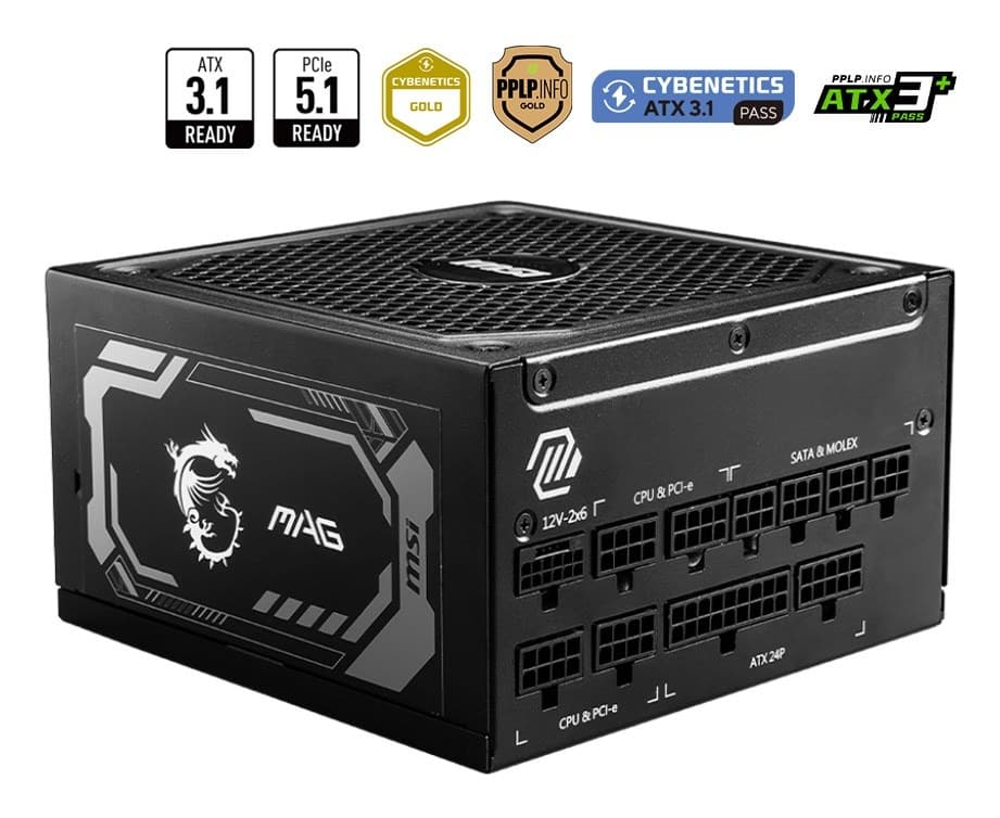 MSI MAG A1250GL PCIE5 Zasilacz 1250W