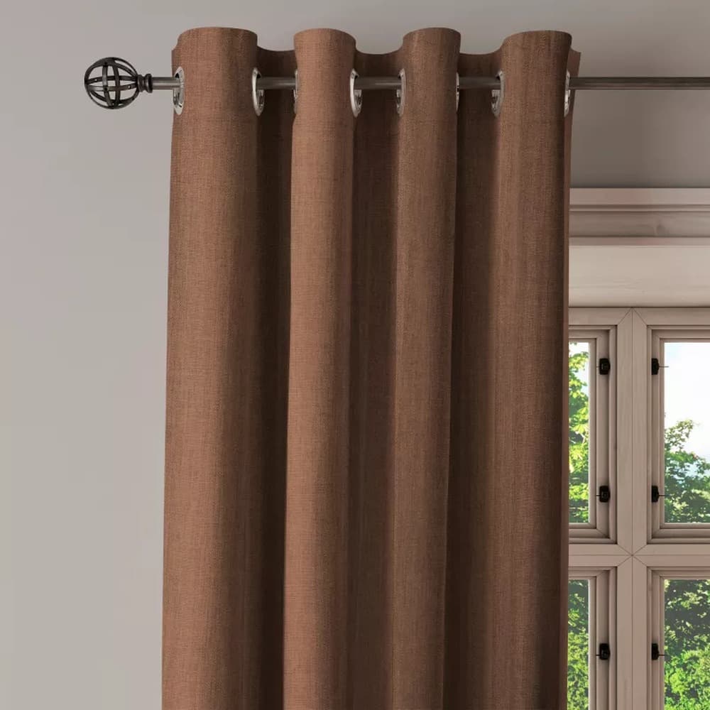 Zasłona BARI W3630 5061 Brązowa 260x280 cm