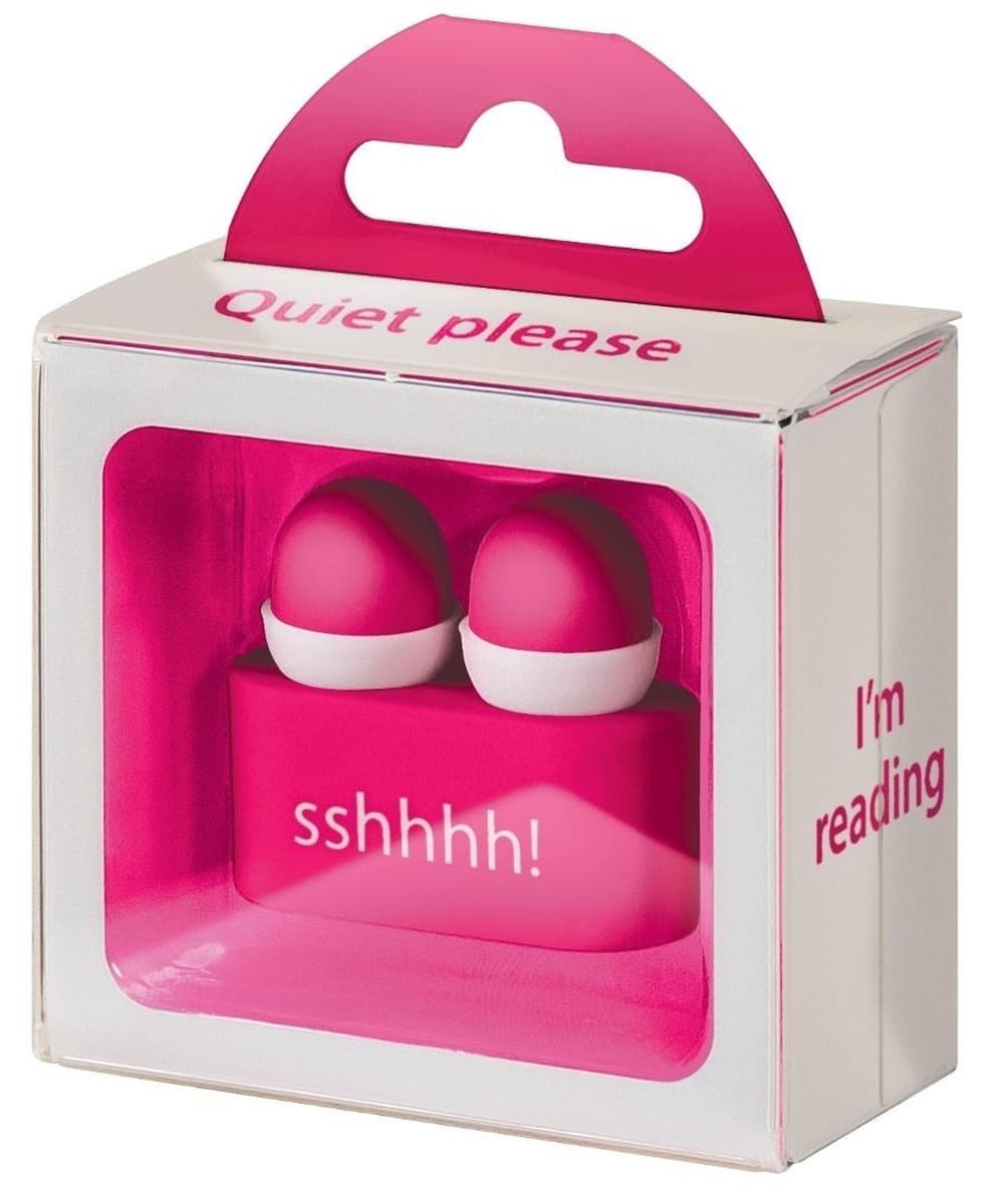 Zatyczki do uszu Ear Plugs w etui różowe