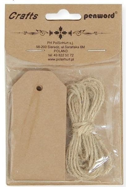 Zawieszka prezentowa Penword 83x128 mm blister