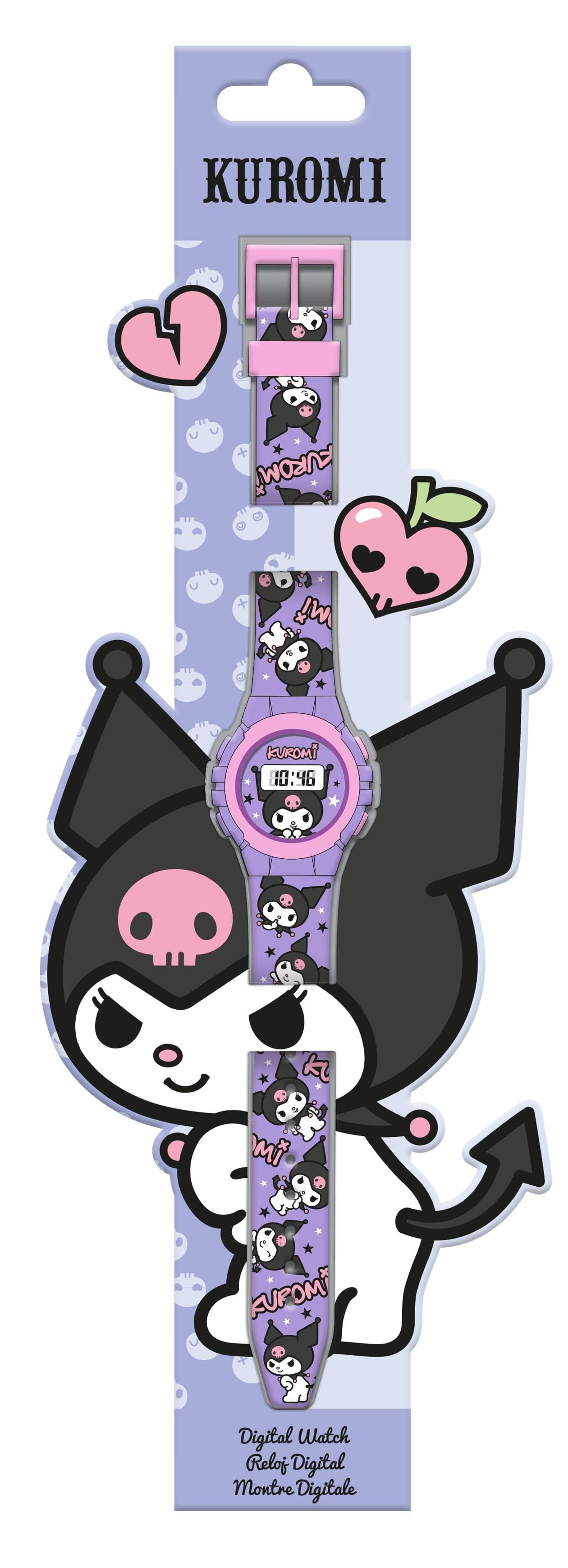 Zegarek cyfrowy KE02 ECO Kuromi