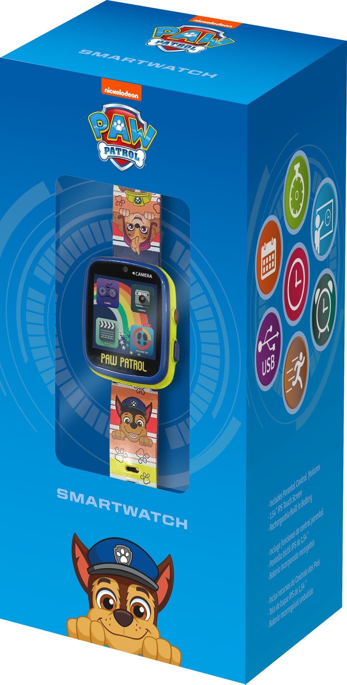 Zegarek smartwatch Paw Patrol 15 funkcji PW19836