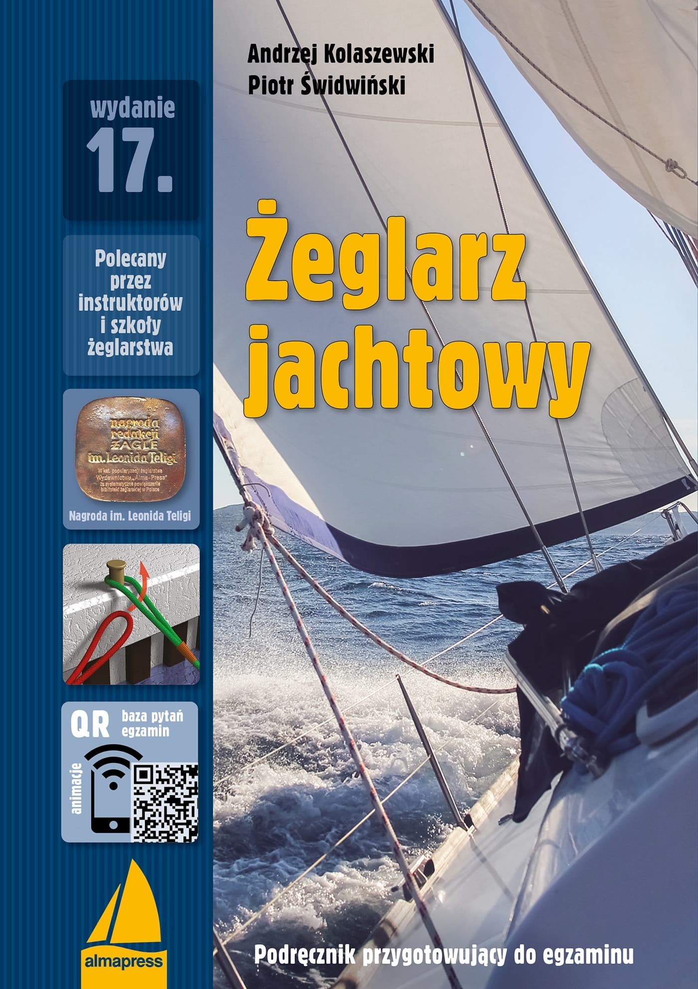 Żeglarz jachtowy. Podręcznik do egzaminu. Książki dla żeglarzy