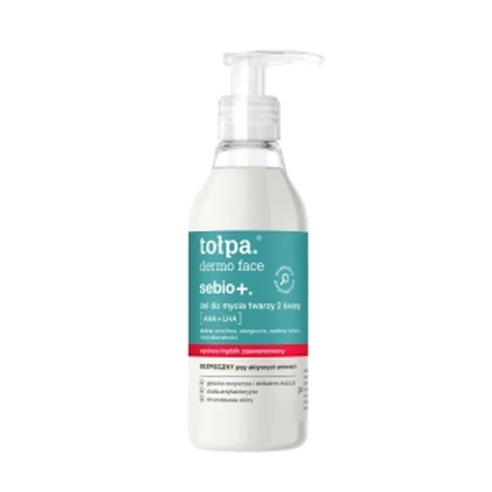 Tołpa Dermo Derface Sebio+ Żel do Mycia Twarzy 195 ml