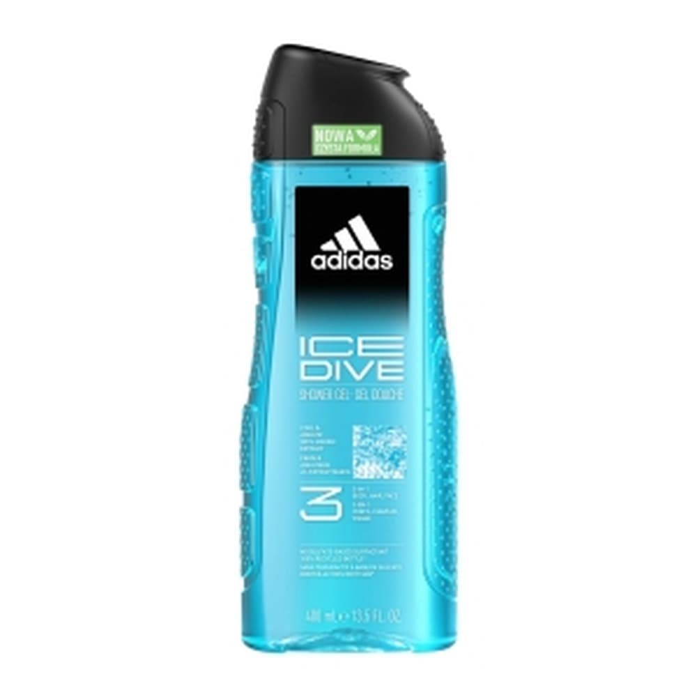 adidas Ice Dive żel pod prysznic 3 w 1 dla mężczyzn, 400 ml