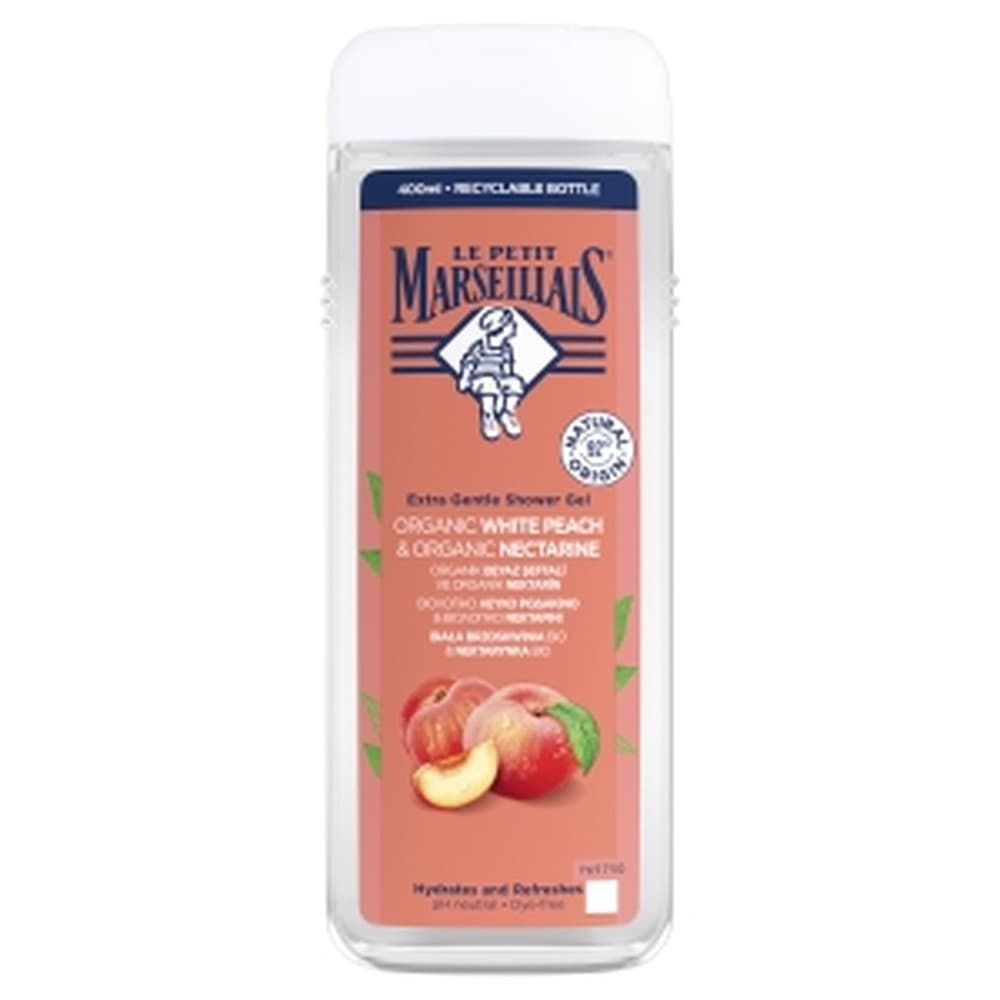 Le Petit Marseillais Żel pod Prysznic Brzoskwinia i Nektarynka 400 ml
