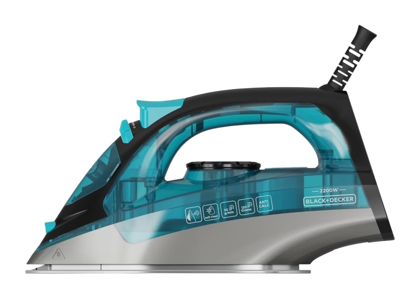 Żelazko parowe Black+Decker z ceramiczną stopą