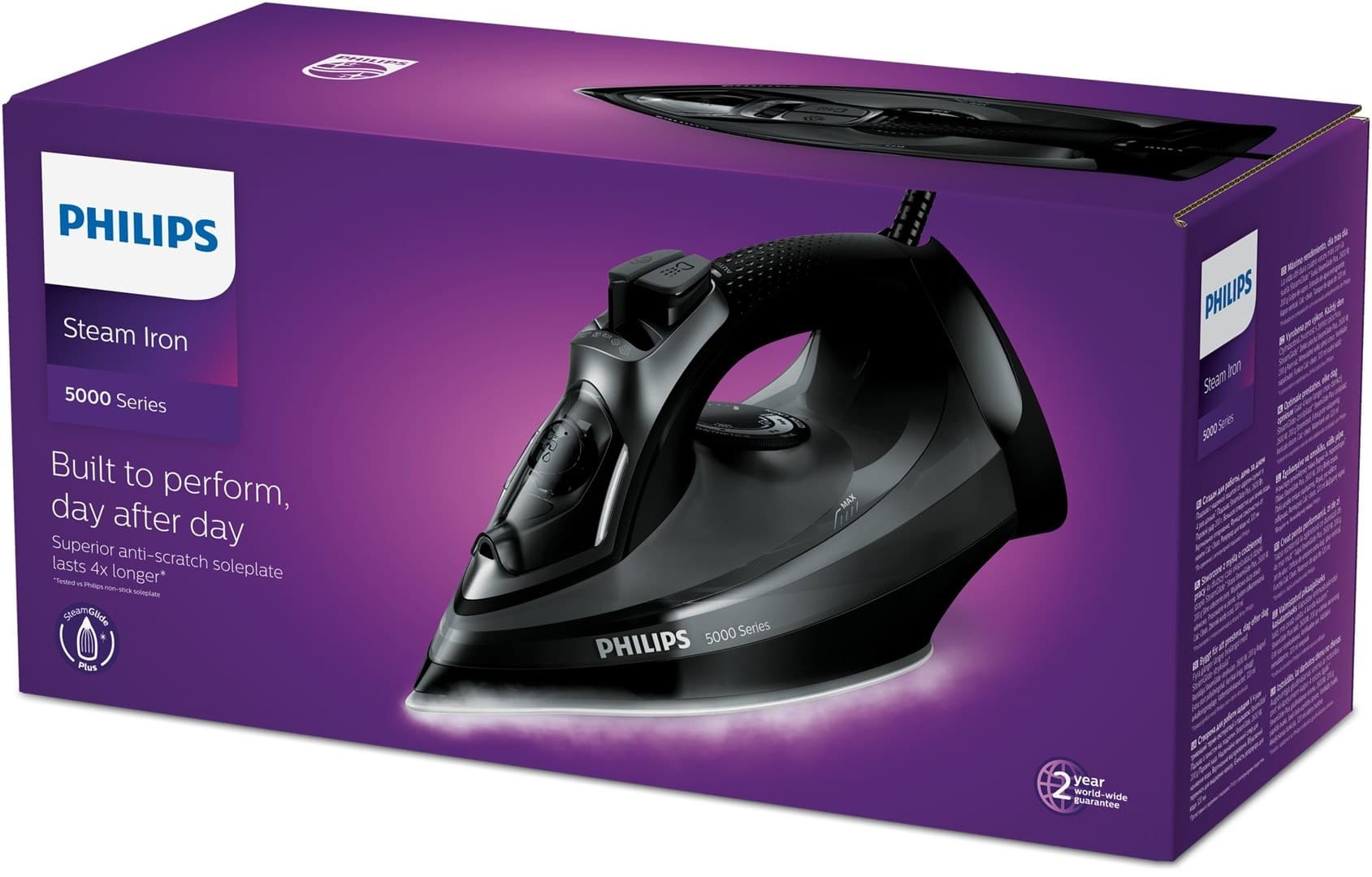 Żelazko parowe Philips z ceramiczną stopą 2600 W