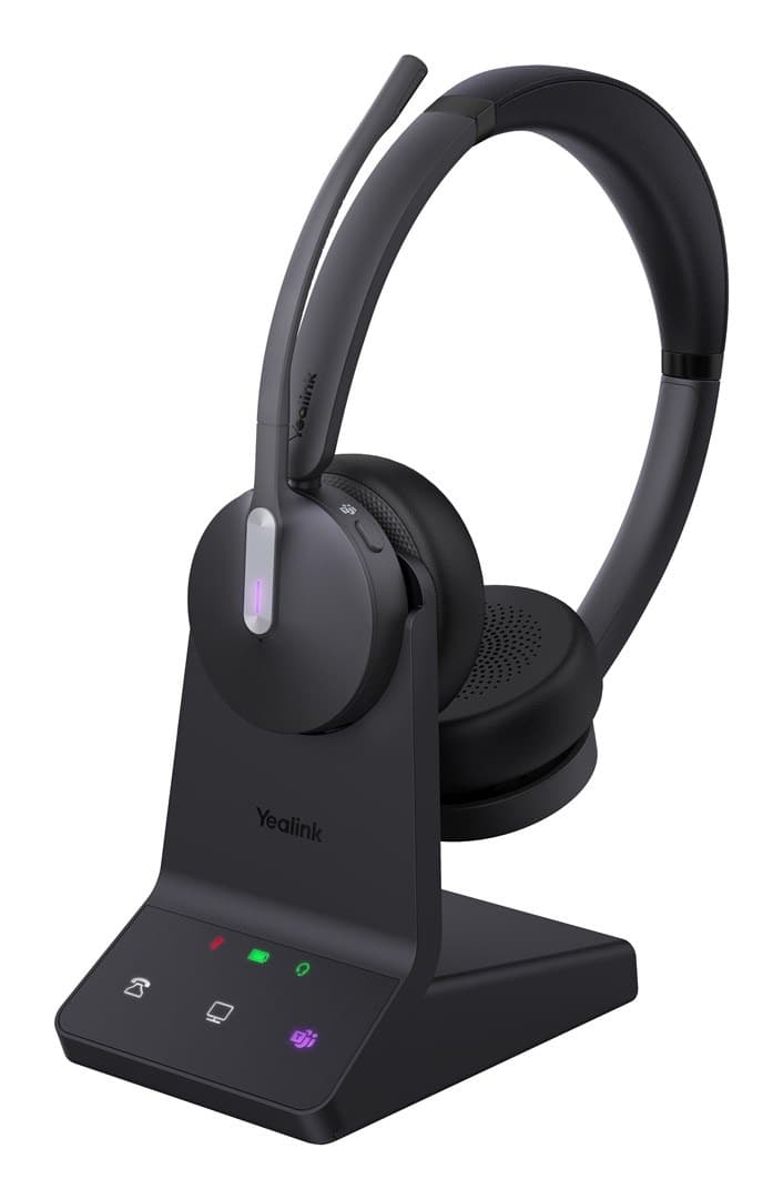 Yealink WH64 Zestaw Słuchawkowy Bezprzewodowy - DECT