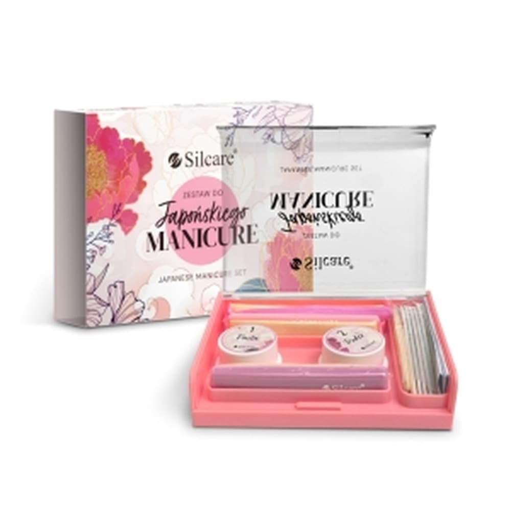 Zestaw do manicure japońskiego Silcare Pink