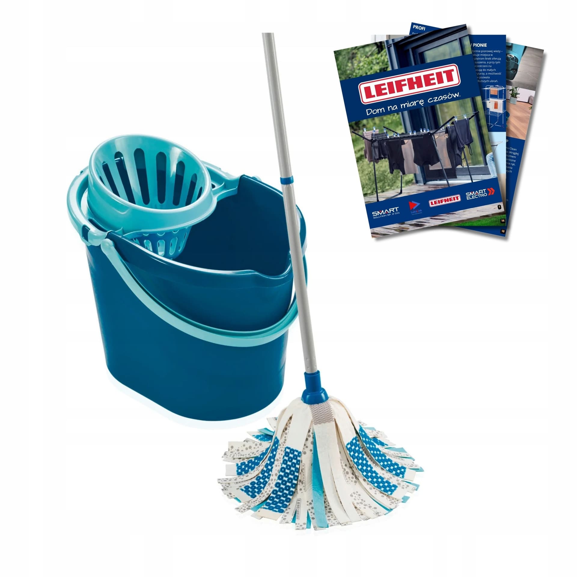 Zestaw do Mopowania Power Mop Leifheit (prepakowany)