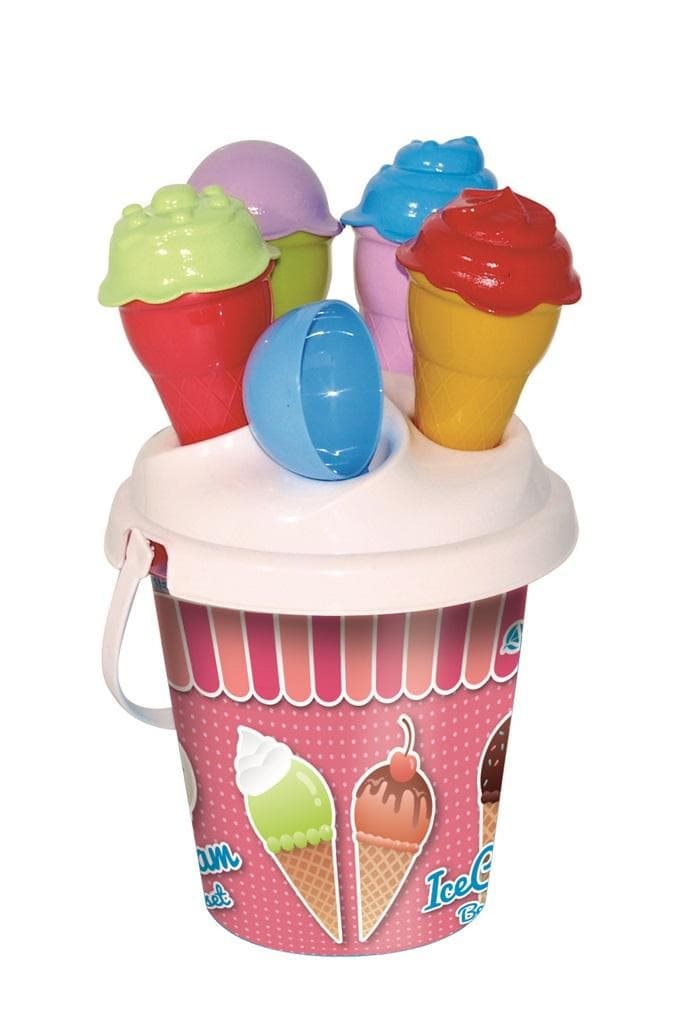 Zestaw do piasku Lody w wiaderku MIX