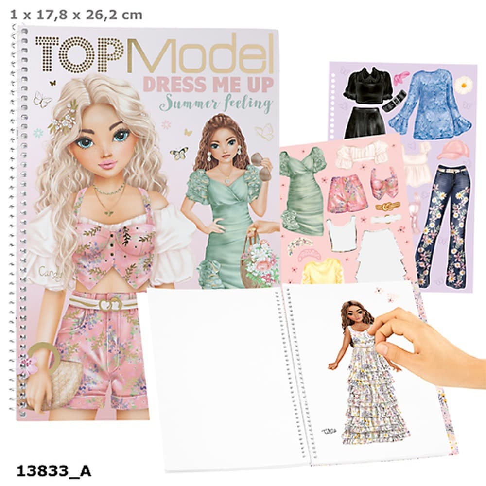 Zestaw kreatywny Dress Me Up Top Model Summer Feeling