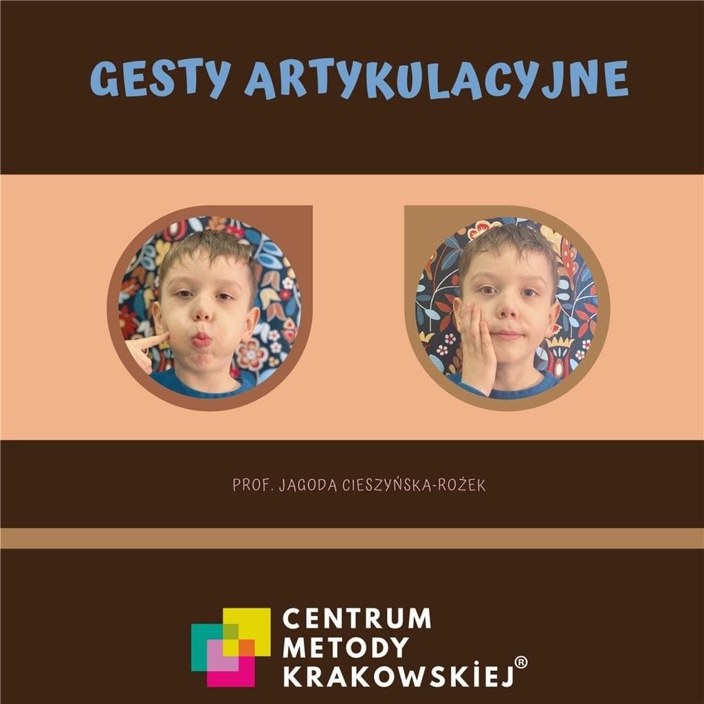 Zestaw Gesty artykulacyjne w.2022 - Agata Dębicka-Cieszyńska, Jagoda Cieszyńska
