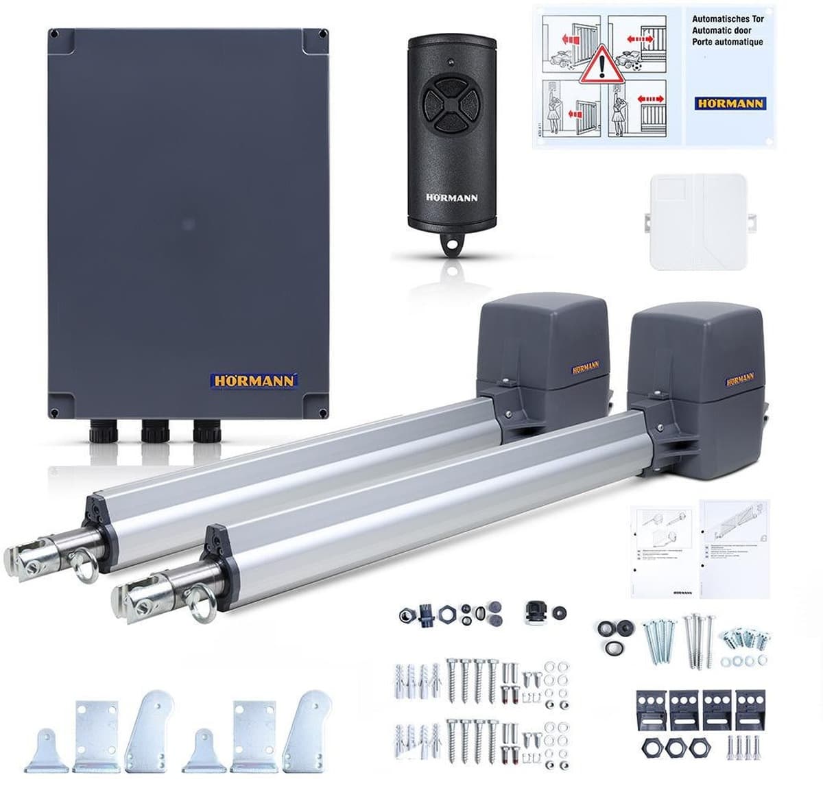 Zestaw Hormann Rotamatic 2 868MHz BiSecure do bram dwuskrzydłowych