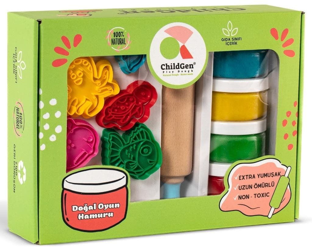 ChildGen Zestaw kreatywny Kosmos z ciastoliny naturalnej