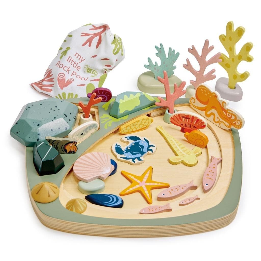 Drewniany Zestaw Kreatywny Tender Leaf Toys Ocean