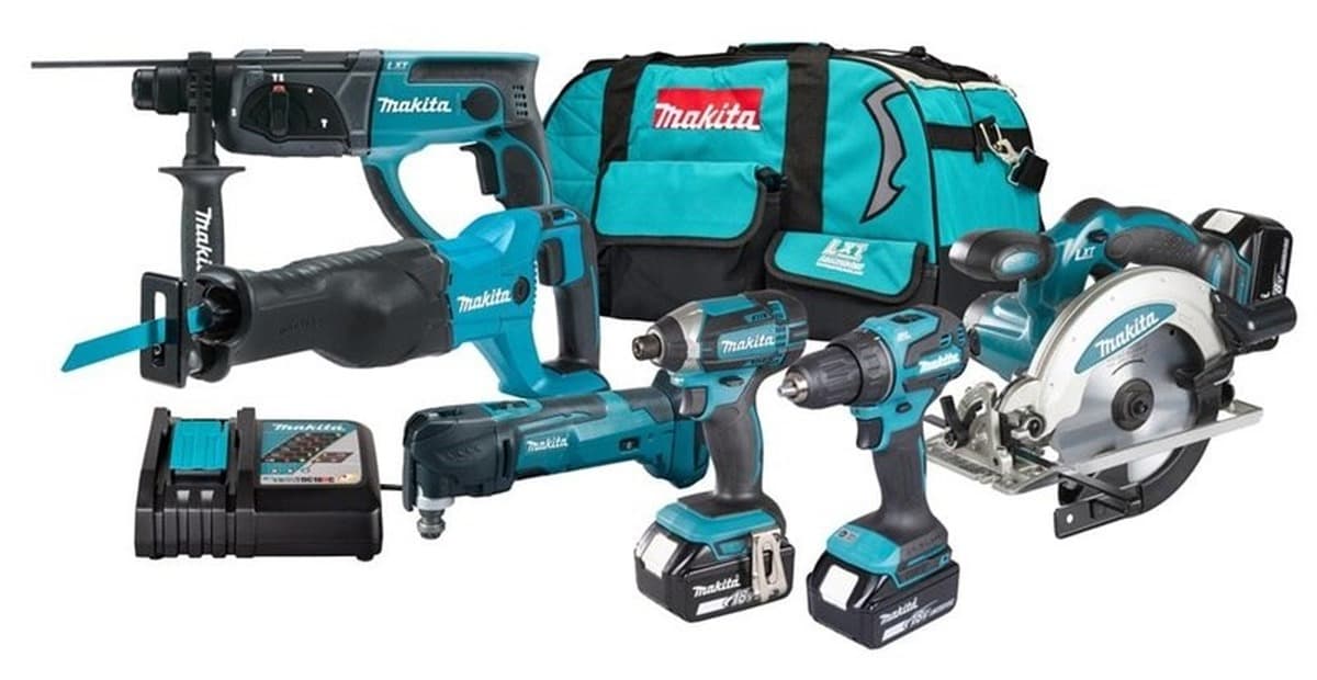 Zestaw narzędzi akumulatorowych Makita DLX6135TX1 18V 3x5 Ah