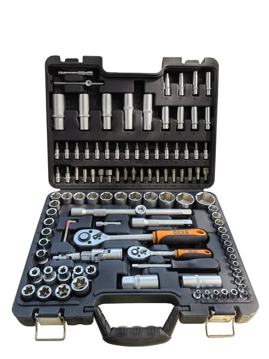 Zestaw nasadek VG071 1/4" + 1/2" 108 elementów