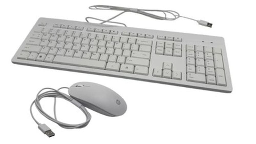 Zestaw HP klawiatura i mysz przewodowa 150 czarny