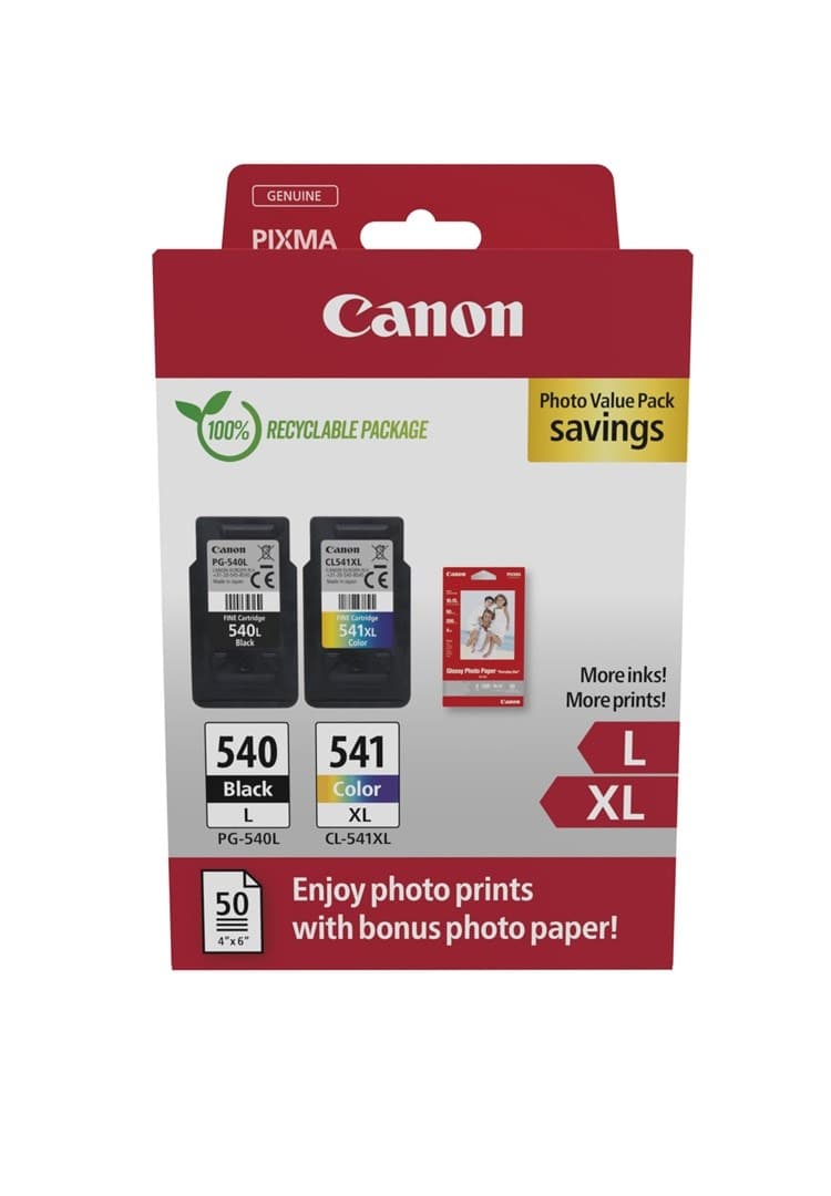 Zestaw tuszów Canon 5224B012 - Cyjan, Purpurowy, Żółty - 11 ml, 15 ml - 2 sztuki