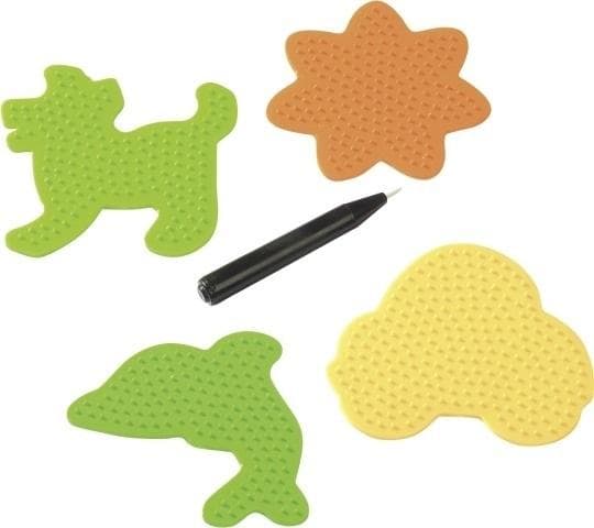 Zestaw Knorr Prandell 4 płytek do zaprasowywania koralików z pęsetą