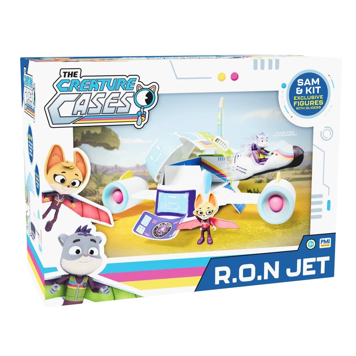 Zestaw zabawek R.O.N. JET PLAYSET Creature Cases S1