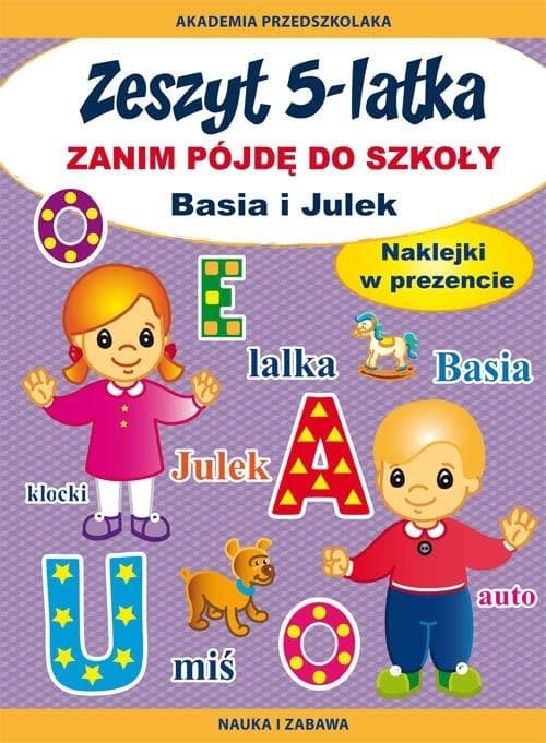 Zeszyt edukacyjny dla dzieci 5-letnich. Rozwój przedszkolny