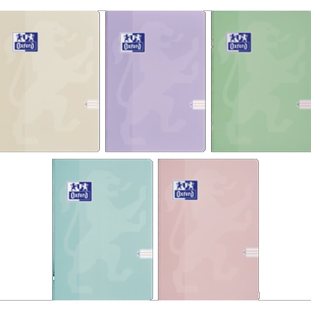 Zeszyt oxford touch pastel a5/16k linia podwójna kolorowa