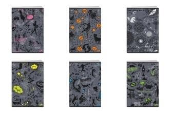 Zeszyt A5 60 kartki linia Symbols Elisa 10 sztuk