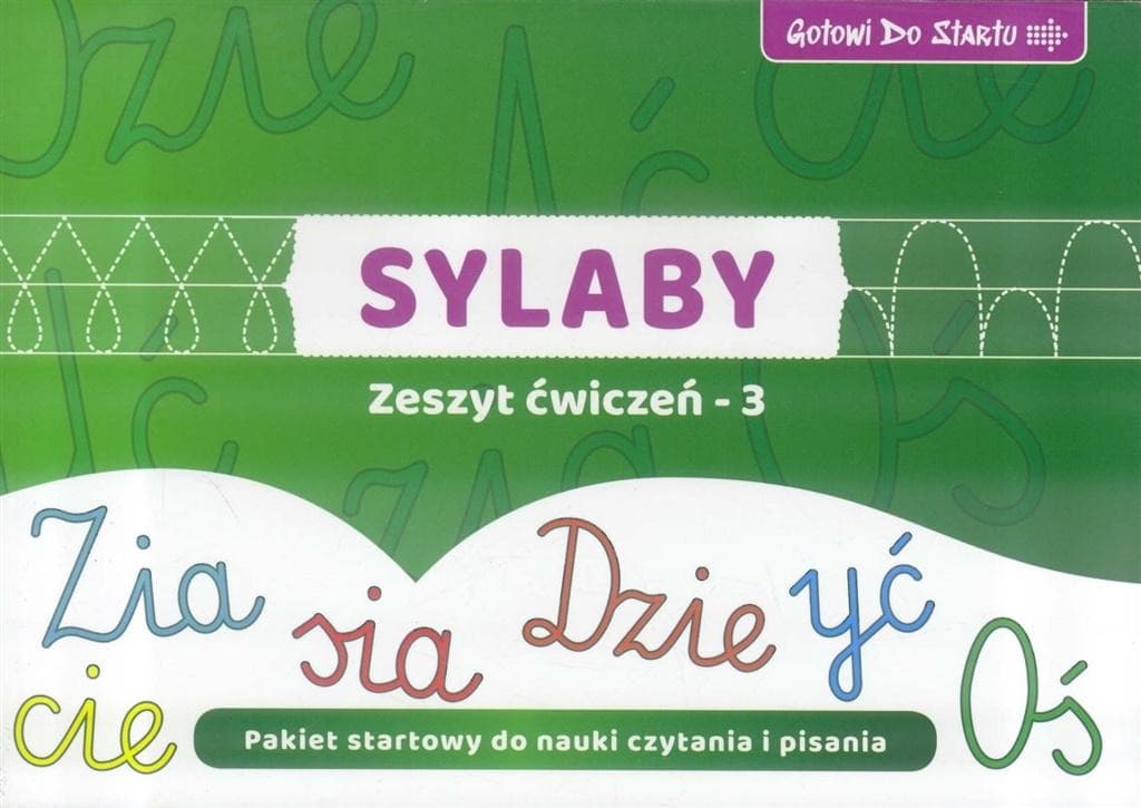 Zeszyt ćwiczeń Sylaby 3 - Gotowi do startu