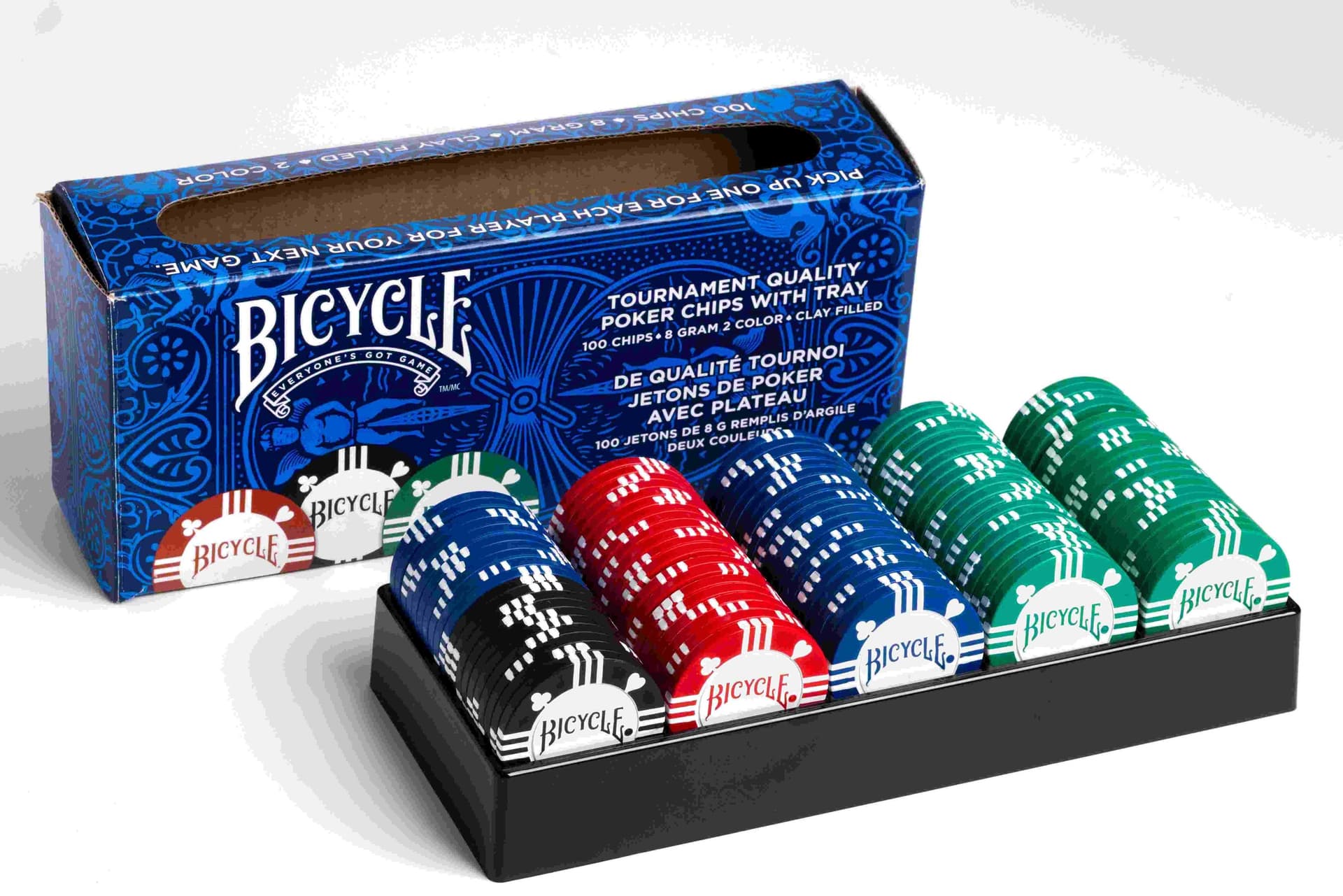 Żetony do pokera Bicycle Poker Chips Zestaw