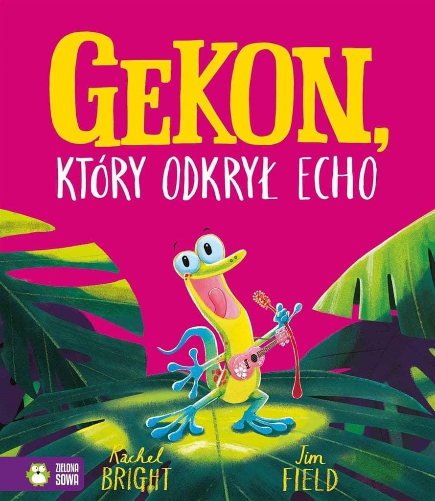 Zielona Sowa Gekon, który odkrył echo: Bajka