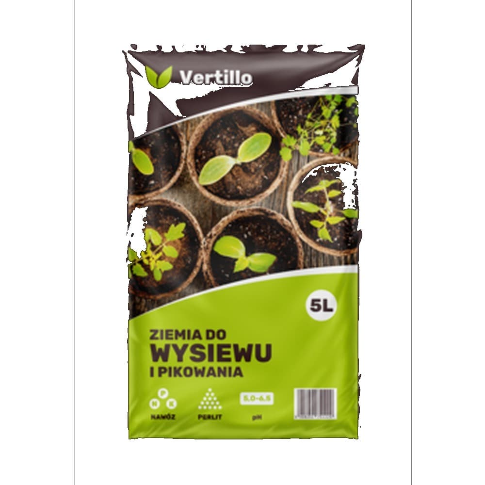 Vertillo Ziemia do wysiewu i pikowania 5 l