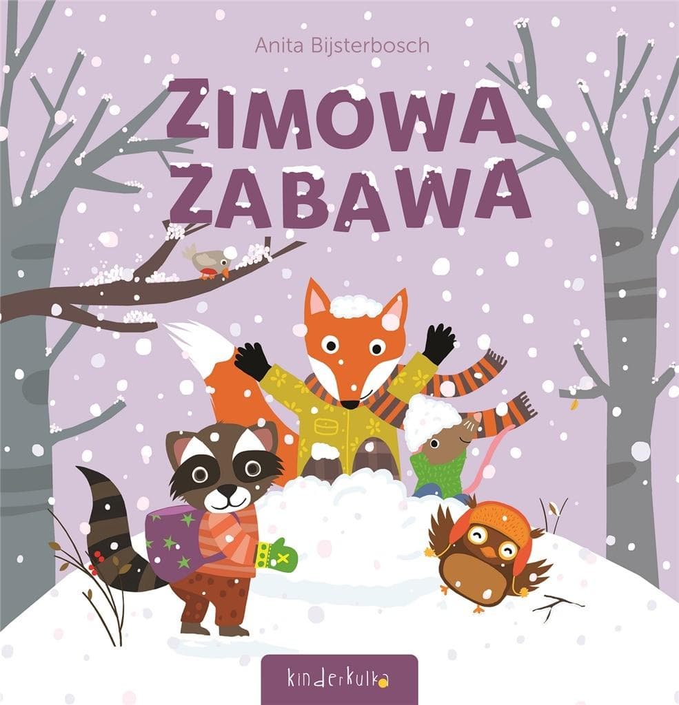 Zimowa zabawa - książka dla dzieci