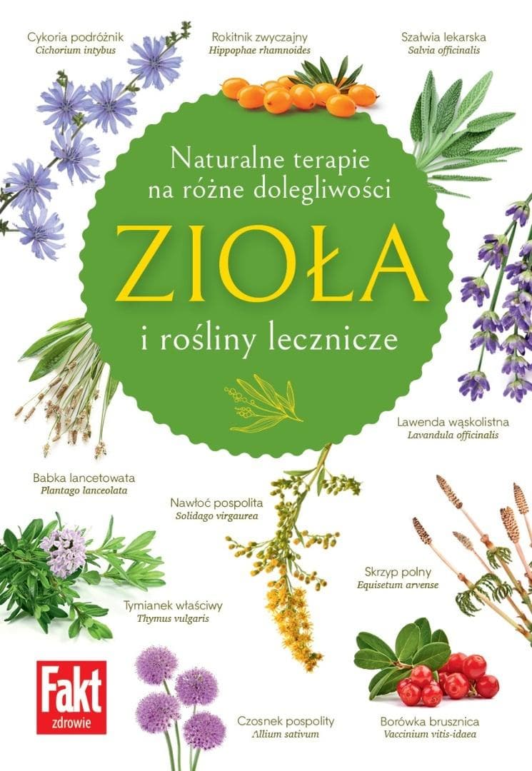 Zioła i rośliny lecznicze Hubert Wołącewicz przewodnik